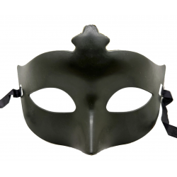 Mey İthalat® Haki Yeşil Renk Masquerade Kostüm Partisi Venedik Balo Maskesi