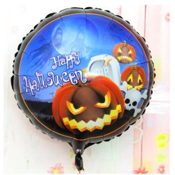 Mey İthalat® Happy Halloween Balkabağı Folyo Balon 18 inç