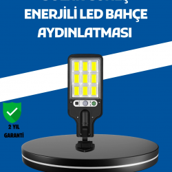 Mey İthalat® Hareket Algılamalı Dış Mekan Lamba Konforlu Aydınlatma