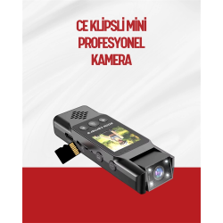 Mey İthalat® Hareket Algılayıcılı Taşınabilir Mini Kamera – 3MP Fotoğraf, Düşük Güç Tüketimi