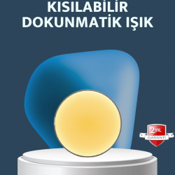 Mey İthalat® Hareket Sensörlü USB Şarjlı LED Gece Lambası Enerji Tasarruflu