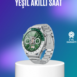 Mey İthalat® Harita Görüntüleme Özellikli Amoled Akıllı Saat 3 Kayışlı Fitness Takipli