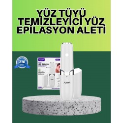Mey İthalat® Hassas Ciltler İçin LED Destekli Yüz Epilasyon Cihazı