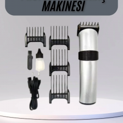 Mey İthalat® Hassas Ciltlere Özel Saç Sakal ve Vücut Kuaför Tipi Şarjlı Tıraş Makinesi