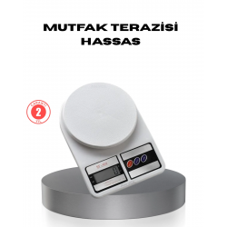 Mey İthalat® Hassas Dijital Mutfak Tartısı – 1g Doğruluk, LCD Ekran, Otomatik Kapanma