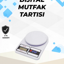 Mey İthalat® Hassas Tartım İçin Dijital Mutfak Terazisi – 10kg / 1g