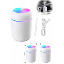 Mey İthalat® Hava Nemlendirici Buhar Makinesi Led Işıklı USB Dekoratif Nemlendirici