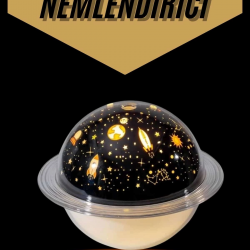 Mey İthalat® Hava Nemlendirici Renk Değiştiren Oda Kokusu Yıldızlı Projektör