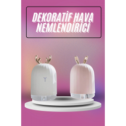 Mey İthalat® Hava Nemlendirici Ultrasonik Aromaterapi Difüzör Tavşan Nemlendirici