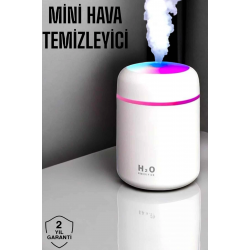 Mey İthalat® Hava Nemlendirici Ultrasonik Mini Hava Temizleyici Aromaterapi