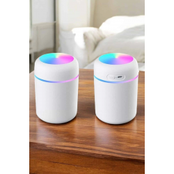 Mey İthalat® Hava Nemlendirici Ultrasonik Mini Hava Temizleyici Aromaterapi