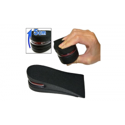 Mey İthalat® Hava Yastıklı Tabanlık (5 CM) (SİYAH)