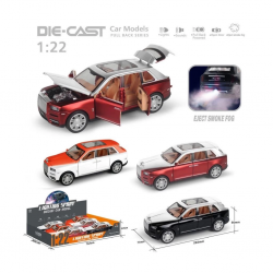 Mey İthalat® HCL-806PA Çek Bırak 1:22 Sesli Ve Işıklı Buharlı RR-Lüx Metal Jeep