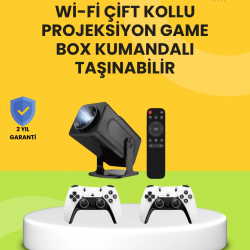 Mey İthalat® HCS350pro Android 11 İşletim Sistemli Mini Projektör