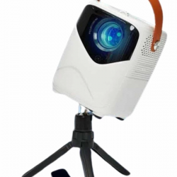 Mey İthalat® HD Ayaklı Portatif Projeksiyon Cihazı Android İşlemcili Sinema Projektörü