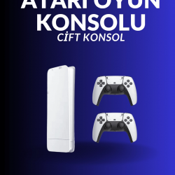 Mey İthalat® HDMI Çıkışlı Çift Kablosuz Kollu Retro Game Stick – M15