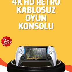 Mey İthalat® HDMI Çıkışlı Çok Fonksiyonlu Renkli Ekranlı El Konsolu