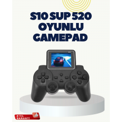 Mey İthalat® HDMI Destekli S10 Gamepad 520 Oyunlu TV’ye Bağlanabilir Atari 2025 Model