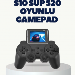 Mey İthalat® HDMI Destekli S10 Gamepad 520 Oyunlu TV’ye Bağlanabilir Atari 2025 Model