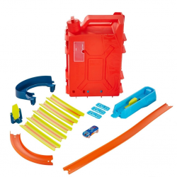 Mey İthalat® HDX78 HW Track Builder Benzin Bidonu Akrobasi Seti,  Track Builder