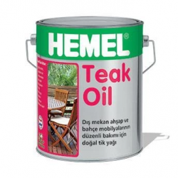 Mey İthalat® Hemel Teak Oil 1. Sınıf Tik Yağı 2,5 Litre