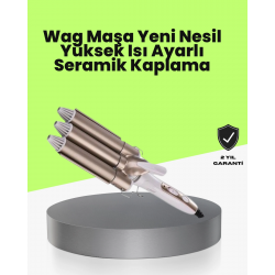 Mey İthalat® Her Saç Tipine Uygun, Hızlı Isınan Bukle Yapıcı – Evde Kuaför Kalitesinde Sonuç