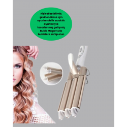 Mey İthalat® Her Saç Tipine Uygun, Hızlı Isınan Bukle Yapıcı – Evde Kuaför Kalitesinde Sonuç