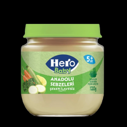 Mey İthalat®   Anadolu Sebzeleri Kavanoz Mama 120 Gr