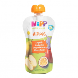 Mey İthalat®   Organik Çarkıfelek Meyveli Karışık Meyve Püresi 100 Gr