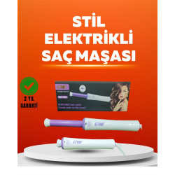 Mey İthalat® Hızlı Isınan, Kompakt ve Güvenli – Tüm Saç Tiplerine Uygun Kıvırma Cihazı