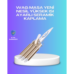 Mey İthalat® Hızlı Isınan Şarjlı Saç Kıvırıcı Maşa