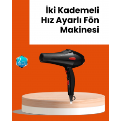Mey İthalat® Hızlı Kurutma ve Şekillendirme İçin Profesyonel Saç Kurutma Makinesi