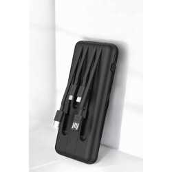 Mey İthalat® Hızlı Şarj Dijital Göstergeli Powerbankli Çoklu Şarj Özelliği