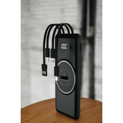 Mey İthalat® Hızlı Şarj Dijital Göstergeli Powerbankli Çoklu Şarj Özelliği