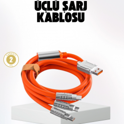 Mey İthalat® Hızlı Şarj Uyumlu Şarj Kablosu – Esnek Yapı, Güçlü Bağlantı, Yüksek Performans