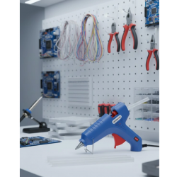 Mey İthalat® Hobi ve Tamir İşleri İçin 60 W Silikon Tabancası 11 mm 5 Silikon Hediyeli