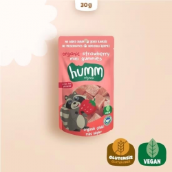 Mey İthalat® Organik Çilekli Glutensiz Vegan Mini Küpler 30 Gr