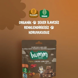 Mey İthalat® Organik Fındıklı Kakaolu Vegan Kek 30 Gr