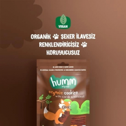 Mey İthalat® Organik Keçiboynuzlu ve Fındıklı Vegan Kurabiye 55 Gr