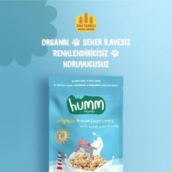 Mey İthalat® Humm Organik Tam Tahıllı ve Ballı Kahvaltılık Gevrek 80 Gr
