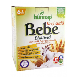 Mey İthalat®   Keçisütlü Vitaminli Bebe Bisküvisi 400 Gr