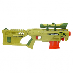 Mey İthalat®  Huntsman 50 3'ü 1 Arada Oyuncak Dart Blaster