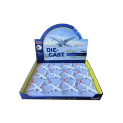 Mey İthalat® HW-777-2 2809 RED CB IŞIKLI SESLİ METAL YOLCU UÇAĞI