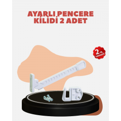 Mey İthalat® İçe Açılan Pencereler İçin Güvenlik ve Sınırlayıcı Aparat