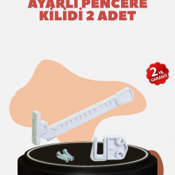 Mey İthalat® İçe Açılan Pencereler İçin Güvenlik ve Sınırlayıcı Aparat
