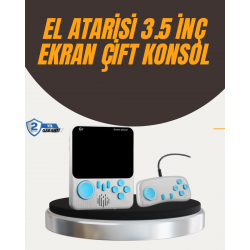 Mey İthalat® İki Kişilik Oyun Deneyimi Sunan Taşınabilir Retro Konsol