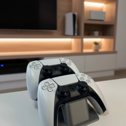 Mey İthalat® İKİLİ GAMEPAD TUTUCU ANTRASİT