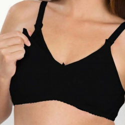 Mey İthalat®   Emzirme Sütyeni 2236 Black