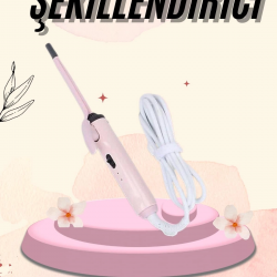 Mey İthalat® İnce Bukle 10MM Kıvırcık Saç Maşası Profesyonel Saç Şekillendirici