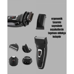 Mey İthalat® İnce Detay Başlıklı Çok Amaçlı Tıraş Makinesi